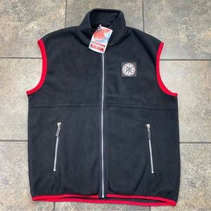 NEW! VTG 1997 Marlboro Unlimited Gear Full Zip Fleece Vest Size Large W/Tags